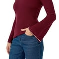 thumbnail image 4 of Edited by Hunter McGrady Women's Pearl Trim Sweater, 4 of 11