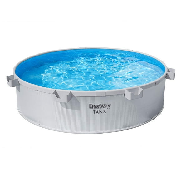 Bestway TANX 8' x 24" Round Above Ground Stock Tank Pool