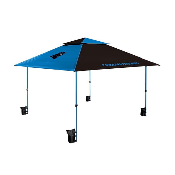 Logo Brands Carolina Panthers 12’x12’ Canopy