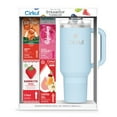 thumbnail image 1 of Cirkul 40oz Raindrop Tumbler Starter Kit + 4 Flavor Cartridges, 1 of 3