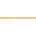 thumbnail image 2 of Milano Square Twist Chain in 14k Yellow Gold, 3mm, 2 of 14
