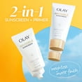 thumbnail image 5 of Olay Invisible Sunscreen, SPF 35 + Primer, 1.7 fl. oz., 2 pk., 5 of 10