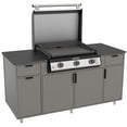 thumbnail image 2 of Blackstone Griddle Island Challenger Cabinet with 28" XL Drop-In Propane Gas Griddle, 2 of 11