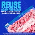 thumbnail image 7 of Ziploc Brand Gallon & Quart Freezer Slider Bags, Power Shield Technology for More Durability, 132 ct., 7 of 7