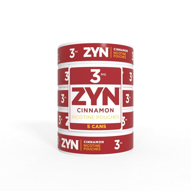 ZYN Oral Tobacco, Cinnamon, 3 mg, 15 ct., 5 pk.