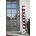 thumbnail image 2 of NCAA 8" x 60" Reversible Porch Greeter Sign, 2 of 5