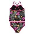 thumbnail image 4 of Hurley Girls 2-Piece Braided Ruffle Tankini, 4 of 7
