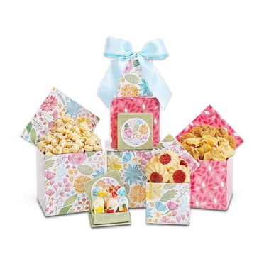 Alder Creek Gift Baskets Blooms & Bliss Gift Tower