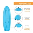 thumbnail image 3 of Lifetime Dash 6'6" Youth Sit-On-Top Kayak, Paddle Included, 3 of 17