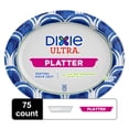 thumbnail image 1 of Dixie Ultra Disposable Paper Platters, 12.5" x 10", 75 ct., 1 of 6