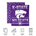 thumbnail image 6 of Logo Brands Kansas State Wildcats 60"x70" Super Plush Blanket, 6 of 7