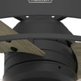 thumbnail image 14 of Hunter 27 inch Circulus Matte Black Caged Ceiling Fan with LED Light Kit and Handheld Remote, Black, 14 of 15
