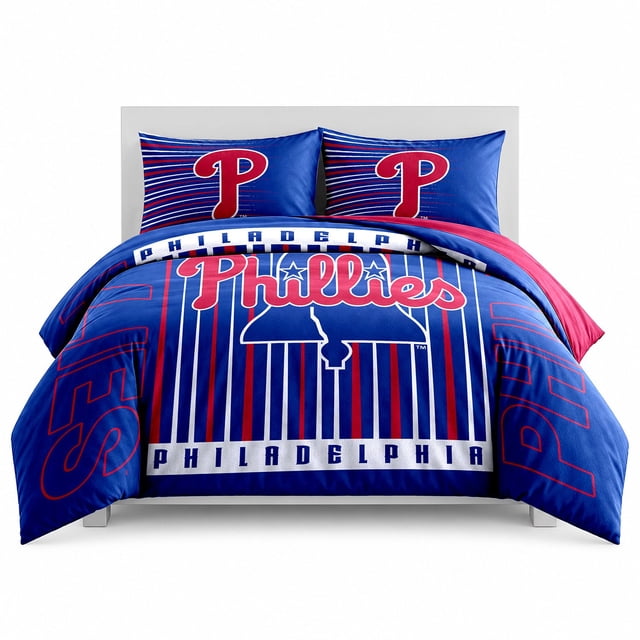 Logo Brands Philadelphia Phillies Comforter Set