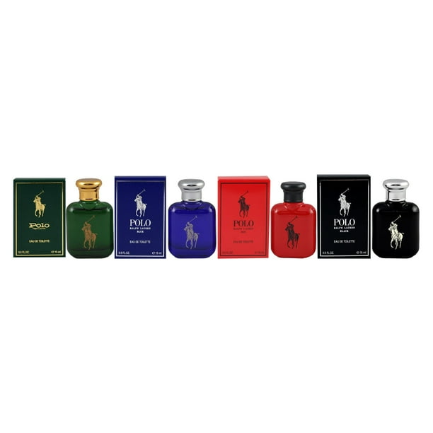 Ralph Lauren Polo Collection Miniature Eau De Toilette 4- Piece