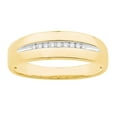 thumbnail image 1 of Round Cut Diamond Mens Band in 14K Gold, 1 of 4