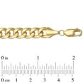 thumbnail image 3 of Cuban Chain Necklace in 14K Gold, 8mm, 3 of 4