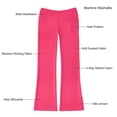 thumbnail image 8 of Member's Mark Girls Active Flare Legging, 8 of 10