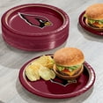 thumbnail image 3 of NFL Round Paper Plates, 10", 85 ct., Choose Your Team, 3 of 8