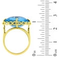 thumbnail image 5 of Treated Solitaire Gemstone Ring in 14K Gold, 5 of 6