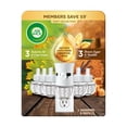thumbnail image 1 of Air Wick Plug In Scented Oil Air Freshener, Autumn Air & Crisp Leaves + Brown Sugar & Vanilla, 1 Warmer + 6 Refills, 1 of 10