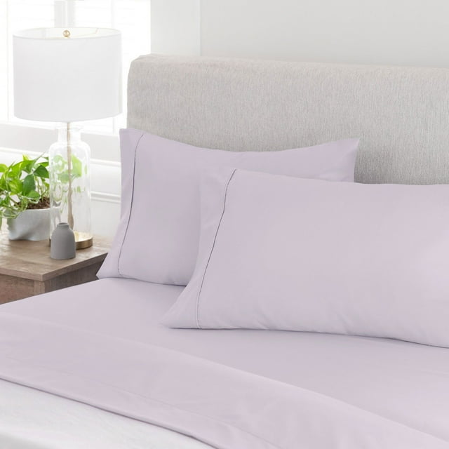 Member's Mark 450-Thread-Count Solid Pillowcases, Set of 2, Assorted Colors and Sizes