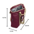 thumbnail image 4 of Logo Brands Florida State Seminoles Gameday Insulated Tote, 4 of 4