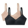 thumbnail image 3 of Warners Women's 2-Pack Wireless Lightly Lined Seamless Bra, 3 of 7