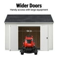 thumbnail image 9 of Handy Home Products Eave Gable 12' x 10' Outdoor Wooden Shed, Choose Installation, 9 of 16