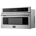 thumbnail image 2 of FORNO Oliena 30-Inch Built-In Microwave and Convection Oven, 2 of 8