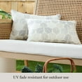 thumbnail image 5 of Martha Stewart Modern Banana Leaves Indoor/Outdoor Decorative Pillow, Set of 2, Choose Size, 5 of 10