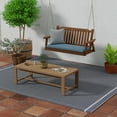 thumbnail image 2 of Sunbrella 48" x 18" Navy Outdoor Bench Cushion, 2 of 8