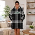 thumbnail image 4 of Pegasus Sports New York Jets Wearable Sherpa Throw, 4 of 7