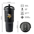 thumbnail image 3 of Logo Brands Minnesota Vikings Stainless Steel Tumbler Set, 3 of 7