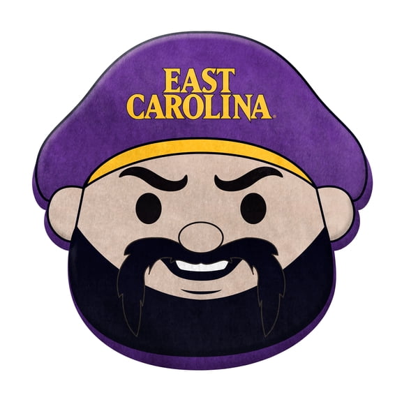 Logo Brands East Carolina Pirates Puff Pillow