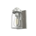 thumbnail image 2 of Hunter Devon Park with Clear Glass Bathroom Vanity Wall Light Fixture, 2 of 8