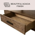 thumbnail image 3 of Marlow Solid Wood Coffee Table, Natural, 3 of 8