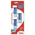 thumbnail image 2 of Pentel Hi-Polymer Eraser, For Pencil Marks, Rectangular Block, Medium, White, 3/Pack, 2 of 2