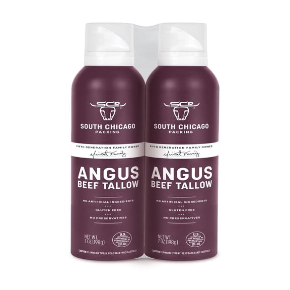South Chicago Angus Beef Tallow Cooking Spray, 7 oz. 2 pk.