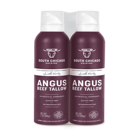 South Chicago Angus Beef Tallow Cooking Spray, 7 oz. 2 pk.