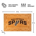 thumbnail image 3 of Logo Brands San Antonio Spurs Coir Outdoor Mat, 3 of 3