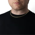 thumbnail image 6 of Solid Rope Chain Necklace in14K Gold, 6 of 8