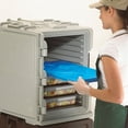 thumbnail image 4 of Cambro Camcarrier UPCS400480 Insulated Food Pan Carrier, 4-Pan Capacity Speckled Gray, 4 of 5