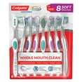 thumbnail image 1 of Colgate Total + Whitening Toothbrush, Soft or Medium (8 pk.), 1 of 8