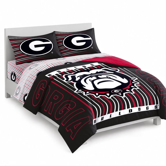Logo Brands Georgia Queen Bed-In-A-Bag Set