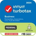 thumbnail image 1 of Intuit TurboTax Business 2024 Email Delivery, Federal Return Only + Federal E-file with $10 in-product credit, 1 of 6