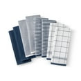 thumbnail interactive-video image 1 of Member's Mark 8-Piece Leno Waffle Kitchen Towel Set, Choose Color, 1 of 6