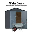 thumbnail image 9 of Handy Home Products Gable 8' x 7'.5" Value Outdoor Wooden Shed, 9 of 16