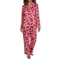 thumbnail image 1 of LOFT Women's Satin Notch Collar Pajama Set, 1 of 5