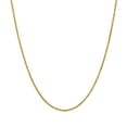 thumbnail image 2 of Criss Cross Diamond Cut Sparkle Chain Necklace in 14K Gold, 2 of 12
