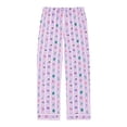 thumbnail image 8 of DreamMark Women's 2-Piece Holiday Notch Collar Pajama Set, 8 of 12